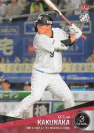 2025 BBM 千葉ロッテマリーンズ #M59 角中勝也 キラカード版レギュラーカード