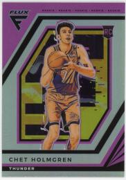 2022-23 Panini Flux Silver #243 Chet Holmgren RC