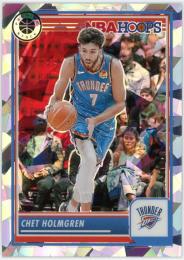 2023-24 Hoops Premium Stock Ice Prizm #38 Chet Holmgren