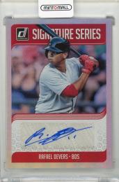 2018 PANINI Donruss Signature Series #SSRD / Rafael Devers Boston Red Sox