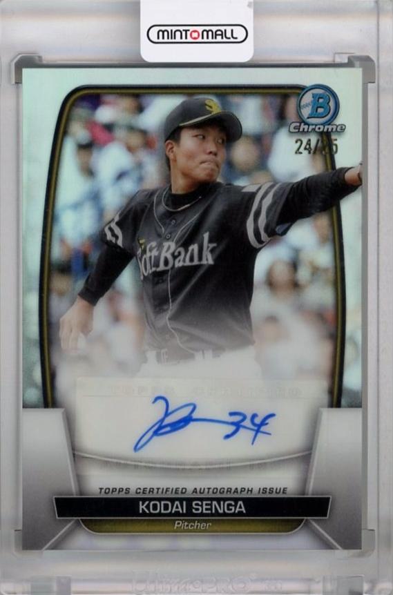 ミントモール / MINT 千葉店 / 2023 Topps NPB Bowman 千賀滉大 直筆サインカード Autographs Chrome  Refractors【24/25】