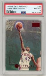 1996-97 SkyBox Premium Jerry Stackhouse Rubies #86【PSA8】 Philadelphia 76ers