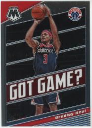 2019-20 Panini Mosaic Got Game? #10 Bradley Beal