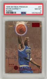 1996-97 SkyBox Premium Kevin Garnett Rubies #67【PSA8】 Minnesota Timberwolves