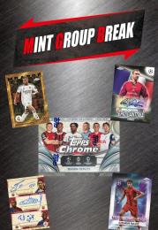 MINT GROUP BREAK グループブレイク 2024-25 TOPPS CHROME UEFA CLUB COMPETITIONS SOCCER BREAKERS DELIGHT 1ケース #3 【ランダムボックス式】
