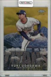 2023 TOPPS NPB  CHROME 宇田川優希 【42/50】 オリックス・バファローズ