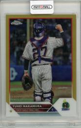 2023 TOPPS NPB  CHROME 中村悠平 【22/50】 東京ヤクルトスワローズ