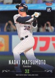 2025 BBM 東京ヤクルトスワローズ #S35 松本直樹 レギュラーカード