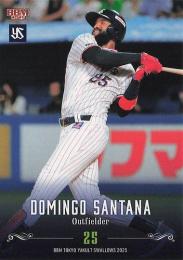 2025 BBM 東京ヤクルトスワローズ #S59 サンタナ レギュラーカード