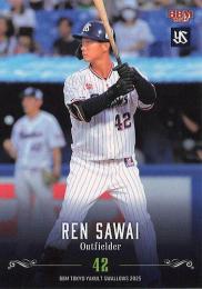 2025 BBM 東京ヤクルトスワローズ #S61 澤井廉 レギュラーカード