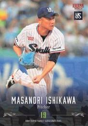2025 BBM 東京ヤクルトスワローズ #S06 石川雅規 キラカード版レギュラーカード