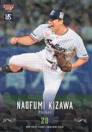 2025 BBM 東京ヤクルトスワローズ #S07 木澤尚文 キラカード版レギュラーカード