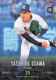 2025 BBM 東京ヤクルトスワローズ #S12 小川泰弘 キラカード版レギュラーカード