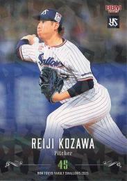 2025 BBM 東京ヤクルトスワローズ #S21 小澤怜史 キラカード版レギュラーカード