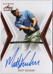 2012 Leaf Ultimate Golf  Matt Kuchar Autographs
