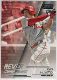 2018 Stadium Club Never Compromise #NCRH Rhys Hoskins RC