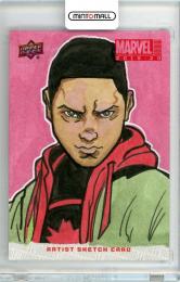 2019-20 UPPERDECK Marvel Annual Rich Hennemann Sketch 1枚限定