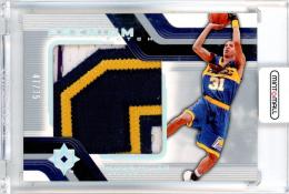 2004-05 Upper Deck Ultimate Collection Reggie Miller Premium Patches #RM【47/75】 Indiana Pacers