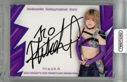 2025 BBM 女子プロレスカード HisokA 直筆サインカード【13/98】
