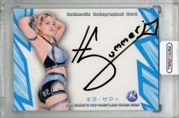2025 BBM 女子プロレスカード キラ・サマー 直筆サインカード【50/99】