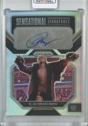 2023 Panini Prizm WWE Ilja Dragunov Sensational Signatures/Silver