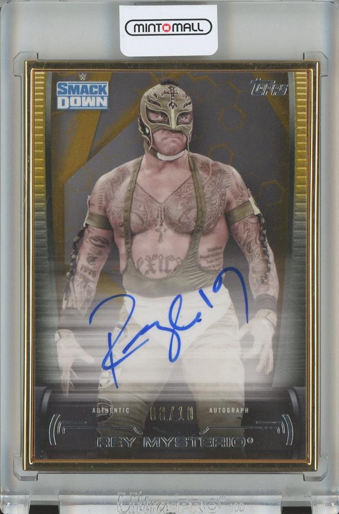 ミントモール / MINT 池袋店 / 2021 TOPPS WWE UNDISPUTED Rey Mysterio Framed Boxloader  Autographs【8/10】