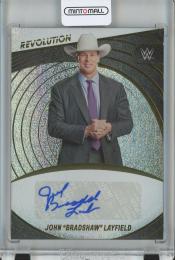 2023 Panini REVOLUTION WWE John Brandshaw Layfielf Autograph/#AG-JBL
