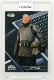 2022 TOPPS Star Wars Chrome Black Base Refractor Paralels Mayfeld 116/199