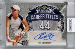 2018 Leaf Grand Slam Tennis Kim Clijsters Career Titles Autographs #CTKC1【17/44】《初期不良あり》