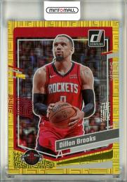 2023-24 Panini Donruss Basketball Dillon Brooks Choice Gold #181【10/10】 Houston Rockets