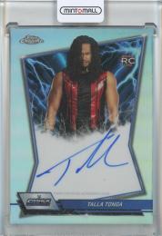 2026 Topps Chrome WWE Talla Tonga RC Blue Brand Autographs #BBATAL