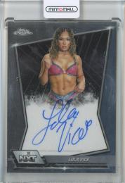 2026 Topps Chrome WWE Lola Vice NXT Autographs #NXTLOL