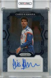 2023-24 Panini Prizm Premier League Chris Kamara Signatures #5 Auto Luton Town FC