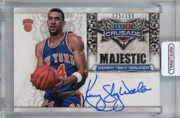 2013-14 Panini Crusade Kenny "Sky" Walker Majestic Marks #47 Auto【125/199】 New York Knicks