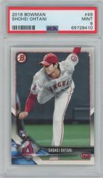 2018 BOWMAN #49 RC / SHOHEI OHTANI(Los Angeles Angels) [PSA9/MINT]