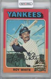 2024 TOPPS Heritage 50th Anniversary 1975 Buyback Stamp(1975 TOPPS #375) / ROY WHITE(New York Yankees)