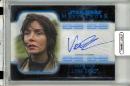 2020 Topps Star Wars Masterwork Valene Kane as Lyra Erso #A-VK Autographs Blue Foil【38/99】