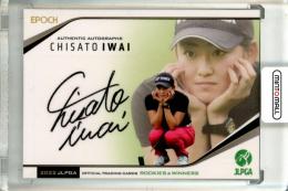 2022 EPOCH JLPGA ROOKIES&WINNERS 岩井千怜 直筆サインカード【147/159】
