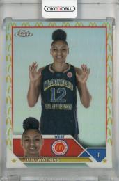 2023 Topps Chrome McDonald’s All American Juju Watkins McDonald’s Logo Refractors #93  West