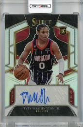 2022-23 Panini Select TyTy Washington Jr. Rookie Signatures Silver #20 RC Auto ※初期傷あり【164/249】 Houston Rockets