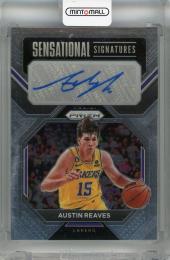 2022-23 Panini Prizm Austin Reaves Sensational Signatures #58 Auto Los Angeles Lakers