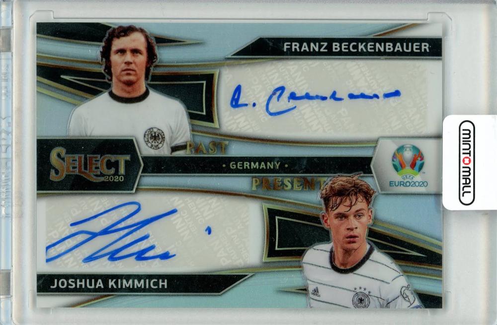 ミントモール / MINT 札幌店 / 2020 PANINI Select UEFA Euro Soccer Franz Beckenbauer  Joshua Kimmich Past and Present Autograph 50枚限定 /22