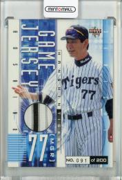 2002 BBM 阪神タイガース 星野仙一 ジャージカード 【091/200】