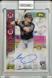 2024 Topps Archives Henry Davis 99 New Breed Autographs Pittsburgh Pirates
