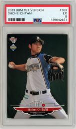 2013 BBM 1st バージョン 大谷翔平 RC #183【PSA5】《Excellent》北海道日本ハムファイターズ