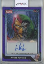 2026 Finest Fantastic Four 65th Anniversary Whilce Portacio Comic Book Artist Autographs Purple Refractors #CBWP【31/75】