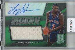 2013-14 Panini Spectra Larry Johnson Spectacular Swatch Signatures #23【5/75】 New York Knicks