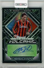 2021-22 PANINI Obsidian Marco Van Basten Volcanic Signatures Electric Etch Green #16【1/5】 AC Milan