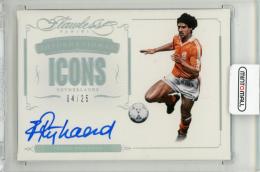 2015-16 PANINI Flawless Frank Rijkaard International Icons Signatures #IIFR【04/25】 Netherlands