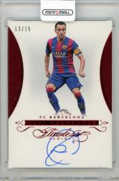 2015-16 PANINI Flawless Xavi Hernandez Flawless Signatures Ruby #FSXH【13/15】 FC Barcelona